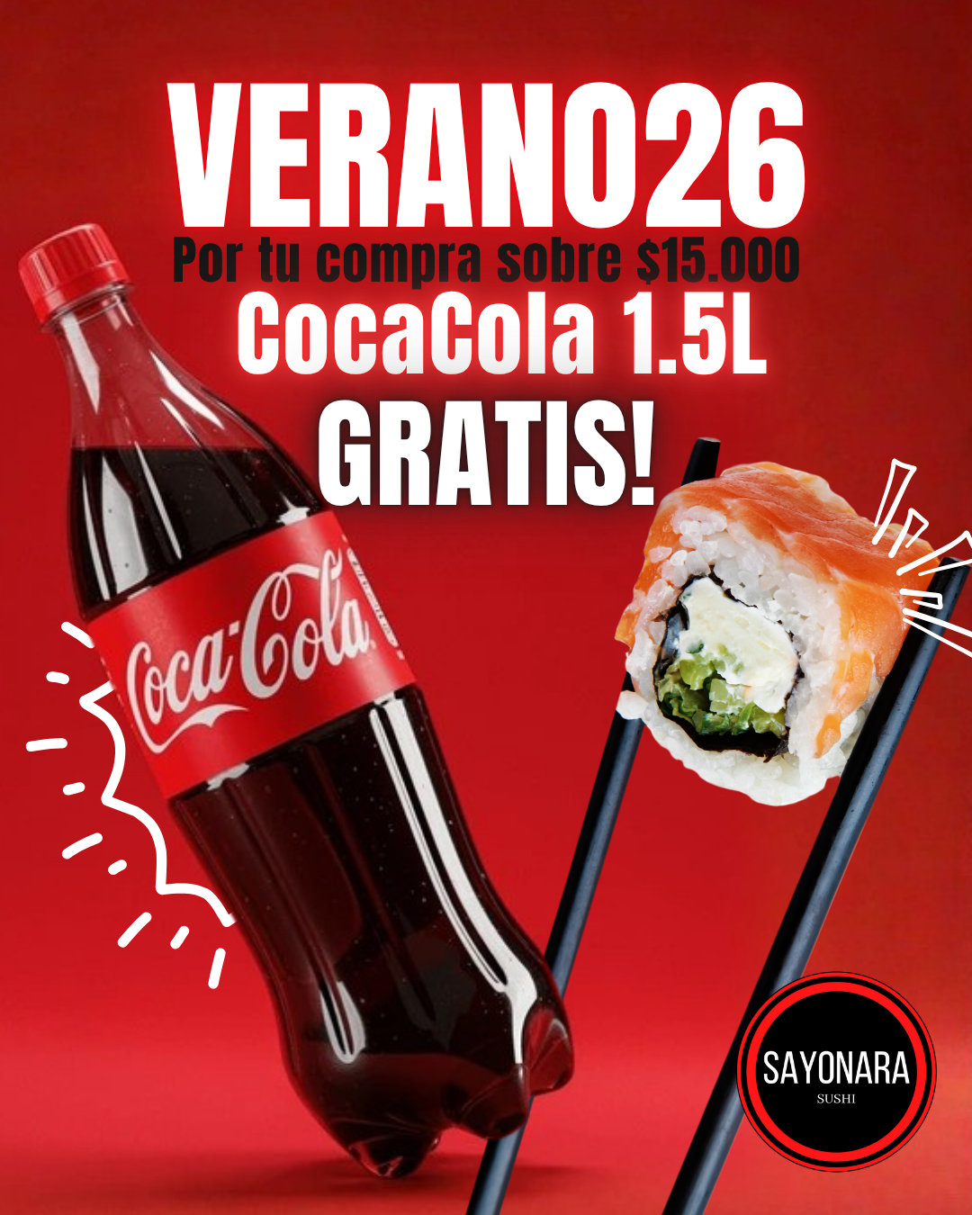 Promoción sushi